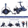 Sougayilang Fishing Reel,13+1BB,Spinning Reel for Catfish,Carp,Walleye,Striped Bass,with a Spare Spool-MG7000 view 3