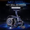 Sougayilang Fishing Reel,13+1BB,Spinning Reel for Catfish,Carp,Walleye,Striped Bass,with a Spare Spool-MG7000 view 4