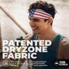 Mens Athletic Headbands - Sweat Bands for Working Out, Cycling, Football, and Sports Performance view 2