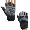 Kmgjc Breathable Silicone Non-Slip Sports Gloves Weightlifting Gloves Men and Women Fitness Gloves Equipment Strength (Color : C, Size : S16-18CM) view 1
