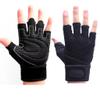 Kmgjc Breathable Silicone Non-Slip Sports Gloves Weightlifting Gloves Men and Women Fitness Gloves Equipment Strength (Size : XL21.6cm-24cm) view 1