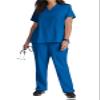 BARCO Grey's Anatomy Signature Women's GNT019 Astra V-Neck Top -New Royal -Small view 4