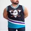 Calhoun NHL Mens Hockey Tank - Alternate Logos (Anaheim Ducks-Alternate, Large) view 2