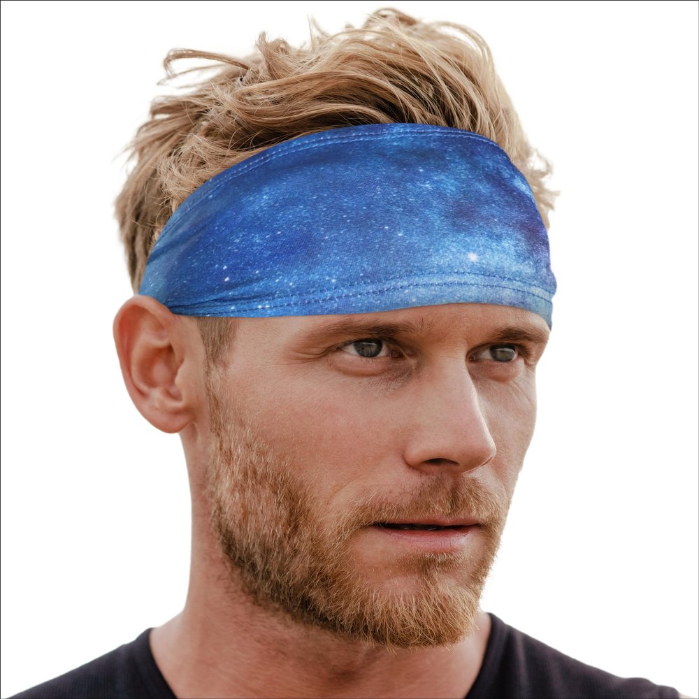 Mens Sweat Bands - Mens Headb&- Head Bands Working Out Men Sports Headb&Men Performance Headb&Men - Athletic Headbands Men Cycling Sweat Band, Football Headbands - Sweat Bands Headbands Men/Women
