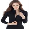 Micosuza Women's Wetsuit Jacket Premium Neoprene 1.5mm Long Sleeve Front Zip Wetsuit Top US Large view 1