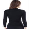 Micosuza Women's Wetsuit Jacket Premium Neoprene 1.5mm Long Sleeve Front Zip Wetsuit Top US Large view 3