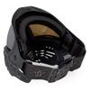 Bunkerkings CMD Paintball Goggle/Mask - Black Carbon view 3