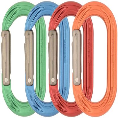 DMM Perfecto Straight Gate Carabiner - 4 Color Pack