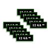 Speed Demon Hot Rod Shop Ammo Can Labels 12 GA 00 Ammunition Decals for 12 Gauge 00 Ammo - 10 Pack Adhesive Vinyl 3"x1.15" view 1