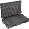 SKB Cases 3R3821-7B-CW 3R-Series 3821-7 Roto Molded Utility Case with Cubed Foam and Wheels, LLDPE Polyethylene Impact Resistant, Stainless Steel Latches and Hinges, Interior 38.50" x 21.25" x 7.05" view 1