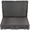 SKB Cases 3R3821-7B-CW 3R-Series 3821-7 Roto Molded Utility Case with Cubed Foam and Wheels, LLDPE Polyethylene Impact Resistant, Stainless Steel Latches and Hinges, Interior 38.50" x 21.25" x 7.05" view 2