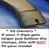 A.A MerCruiser Exhaust Flappers Water Shutters, 1998 & Up, Replaces # 807166A1 (1) view 2