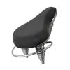 Alta Bicycle Beach Cruiser Extra Padded Saddle/Seat Vinyl with Web Spring (Black) view 1