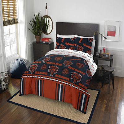 Northwest The Company Officially Licensed NFL Chicago Bears Queen Bed in a Bag Set, 86" x 86"