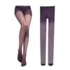 Baost Women Semi Opaque Sexy Sheer Velvet Tights Stockings Control Top Long Compression Mesh Pantyhose Stocking Full Closed Reinforced Toe Leggings for Daily Party Purple view 1