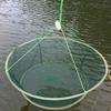 LikeFish Foldable Fishing Net Hand Casting Cage Crab Net for Minnows, Crab, Lobsters, Fishes (Big-Dia 39.4"/31.5") view 3