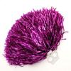Suoirblss 2PCS Cheerleading Plastic Ring Pom Poms Sports Party Accessories for Football Basketball Cheers (Rose red, Large) view 2