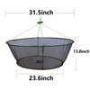 LikeFish Foldable Fishing Net Hand Casting Cage Crab Net for Minnows, Crab, Lobsters, Fishes (Small-Dia 31.5"/23.6") view 2