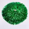 Suoirblss 2PCS Cheerleading Plastic Ring Pom Poms Sports Party Accessories for Football Basketball Cheers (Green, Large) view 4