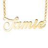925 Sterling Silver Personalized Name Necklace Pendant Custom Made with Any Names -Jamie view 1