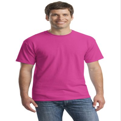 Gildan 100% Cotton T-Shirt, Ice Gray, Medium
