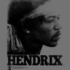 Jimi Hendrix 1960's Psychedelic Musical Icon Profile Face Faded T-Shirt Tee Graphite Heather view 4