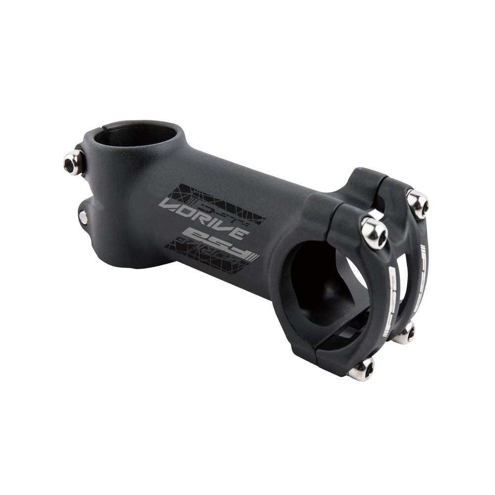 Full Speed Ahead - V-Drive Series Alloy Bicycle Stem with +/- 6 Degree Rise | for Mountain Bike | 31.8X +/- 6 x 130 mm
