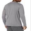 Amazon Essentials Men's Performance Tech Long-Sleeve T-Shirt, Medium Grey, X-Small view 2