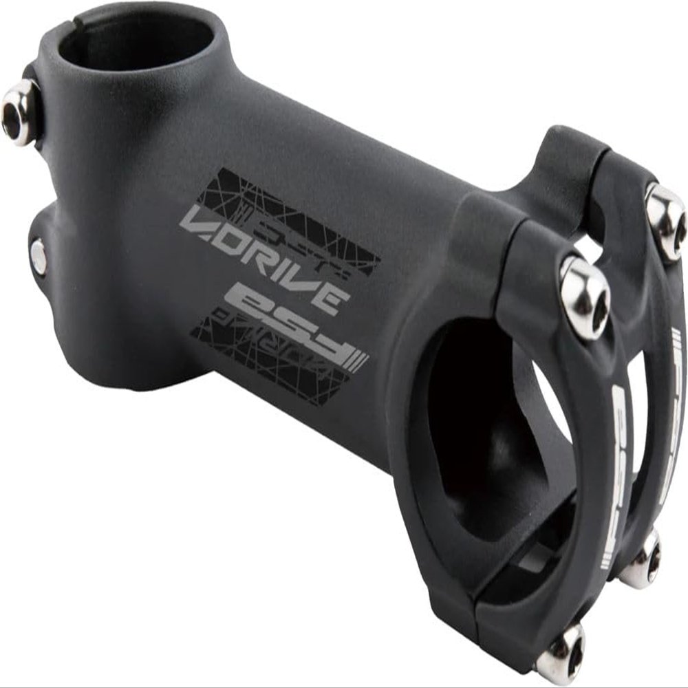 Full Speed Ahead - V-Drive Series Alloy Bicycle Stem with +/- 6 Degree Rise | for Mountain Bike | 31.8X +/- 6 x 110 mm