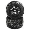 ShineBear JLB Racing Cheetah 1/10 Brushless RC Car Tires Monster Trucks 11101 2PCS Wheel view 2