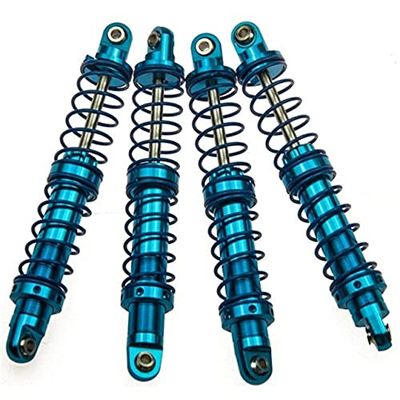 ShineBear Oil Adjustable 70mm 80mm 90mm 100mm 110mm 120mm Alloy Aluminum Shock Absorber Damper for RC Car 1/10 Truck Parts D90 Axial SCX10 - (Color: 90mm 4pcs)