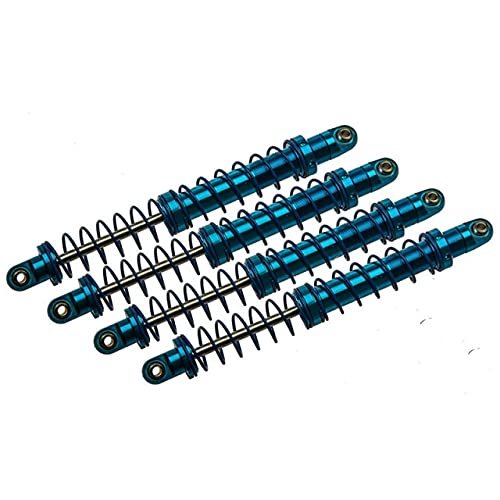 ShineBear Oil Adjustable 70mm 80mm 90mm 100mm 110mm 120mm Alloy Aluminum Shock Absorber Damper for RC Car 1/10 Truck Parts D90 Axial SCX10 - (Color: 110mm 4pcs)