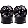 ShineBear 4P RC 1/10 On-Road Drift Racing Hex:12MM Width:26mm Offset:3MM Wheel Rim 1040 - (Color: Silver) view 3