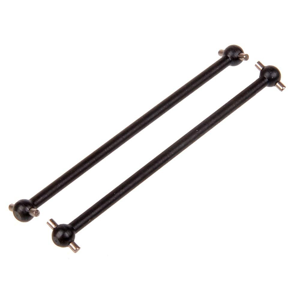 ShineBear Buggy Parts 06022 Front/Rear Dogbone 86MM2P for 1/10 RC Car Baja Off Road Hobby Buggy Warhead XSTR Stormer - (Color: Silver)