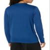 Amazon Essentials Men's Long Sleeve Performance Tech Workout Crew Neck T-Shirt, Navy, X-Small view 2