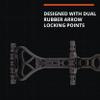 .30-06 Outdoors Straight Jacket Sixx 6 Arrow Quiver with Dual Arrow Locking Points, Black (SJQ-BK), One Size view 3