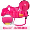Swim Vest for Toddler Girls - Genwiss Baby Large Swim Vest for Age 5-7 Years Infant Fit 38-55 lbs, Size Large, Pink view 3