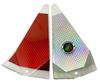 Shortbus Flashers - 8" Triangle Flasher (Red) view 1