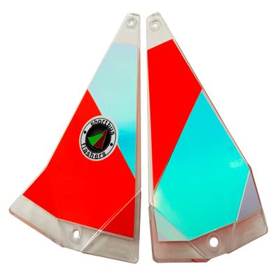 Shortbus Flashers - 8" Triangle Flasher (Angry Dragon)