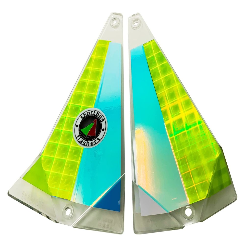 Shortbus Flashers - 8" Triangle Flasher (Widow Maker)