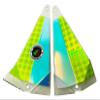 Shortbus Flashers - 8" Triangle Flasher (Widow Maker) view 1