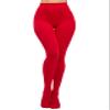 CozyWow Women's 80D Soft Opaque Tights, High Waist Solid Color Womens Tights with 30+ Colors(L-XL, Red) view 3