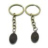 1 Items Keychain Keyring Key Tags Chains Rings Jewelry Bag Charms AA441 Alphabet M Signs Tag view 1