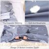 JUISEE Sleeping Bag Liner Lightweight Portable Sleeping Sheet Dirt-Proof Compact Travel Camping Sheet for Outdoor Travel Hiking Hotels Picnics (Elk, 83x71'') view 2