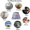 JUISEE Sleeping Bag Liner Lightweight Portable Sleeping Sheet Dirt-Proof Compact Travel Camping Sheet for Outdoor Travel Hiking Hotels Picnics (Elk, 83x71'') view 4