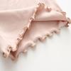 ContiKids Toddler Girls Long Sleeve Cotton Tee Shirts Ruffle Lace Mock Turtleneck Basic Blouse Outfit Tops 9 Buzzi Pink view 3