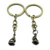 1 Items Keychain Keyring Key Tags Chains Rings Jewelry Bag Charms AA441 Gramophone view 1
