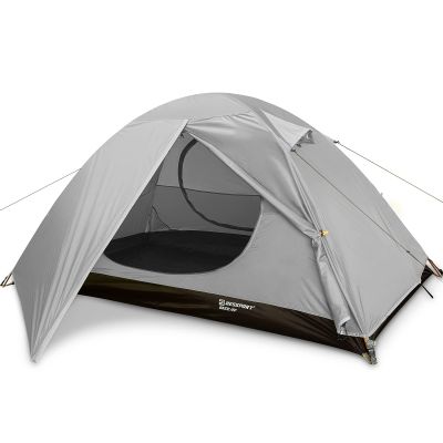 Bessport Camping Tent 2 Person Tent Waterproof Two Doors Backpacking Tent Easy Setup Lightweight for Outdoor, Hiking Mountaineering Travel