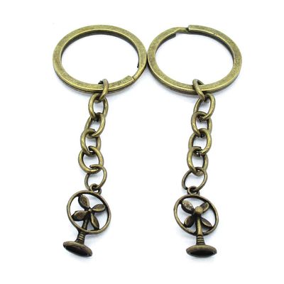 1 Items Keychain Keyring Key Tags Chains Rings Jewelry Bag Charms AA441 Electric Fan