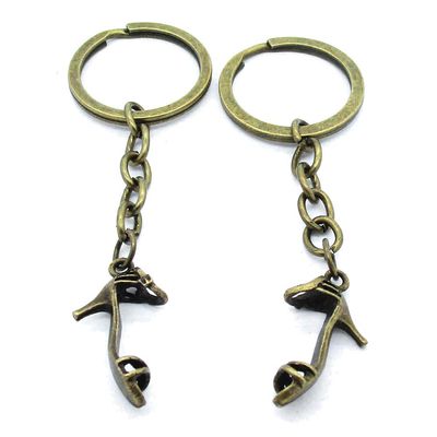 1 Items Keychain Keyring Key Tags Chains Rings Jewelry Bag Charms AA441 High Heels Shoes